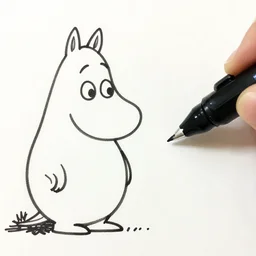 zen moomins ink