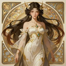 okami amaterasu, d & d, fantasy, intricate, elegant, highly detailed, digital painting, artstation, concept art, matte, sharp focus, illustration, hearthstone, art by artgerm and greg rutkowski and alphonse mucha