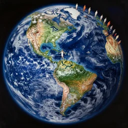 a detailed painting of the end of the human race on planet earth, hyper detailed, elegant, intricate, colorful,