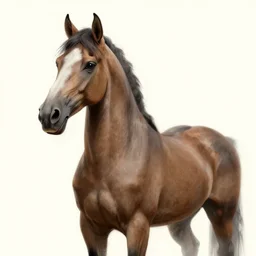 Portrait of a Zentaur, horse body with a human chest and head, dnd character design concept art, by Todd Lockwood, hyper detailed, uncropped.
