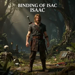 isaac from the binding of isaac game,