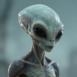 Closeup of an alien