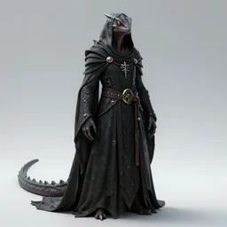 cloaked reptilian lizard sorcerer, character concept art, photorealistic CG rendered in octane and rendered in cryengine, 8k, hyper detailed, ultra photorealistic, cgsociety, artstation, fine detail post processing