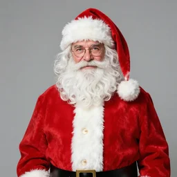 michael rosen as santa claus, portrait photography 4 k