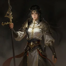 fantasy art by yizheng ke, kyz, artstationhd
