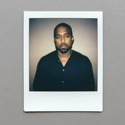 Polaroid king Kanye west