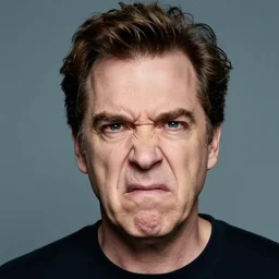 Bob Odenkirk, very angry, MAD, headshot, close-up, studio lighting, 200mm, canon, f/22