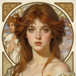 psychoslayer, portrait, highly detailed, deep focus, elegant, digital painting, smooth, sharp focus, illustration, ultra realistic, 8 k, art by artgerm and alphonse mucha