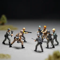 toy soldiers battle
