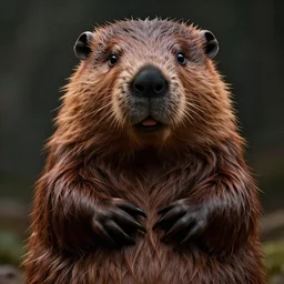 hyperrealistic dslr film still of justin bieber disguised as a giant brown beaver, stunning 8 k octane comprehensive 3 d render, inspired by istvan sandorfi & greg rutkowski & unreal engine, perfect symmetry, dim volumetric cinematic lighting, extremely hyper - detailed, incredibly real lifelike attributes & flesh texture, intricate, masterpiece, artstation, stunning