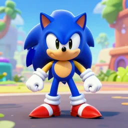 a gameloft game screenshot, sonic game