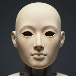 face on a humanoid car