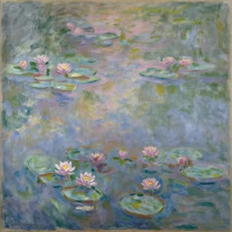 secret uncovered painting, final rendition of monet water lilies, monet's most beautiful work
