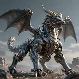 a beautiful octane render of a huge ferocious kylin mythical animals occupy the ground, surrealistic, epic, 8 k hd, detail structure, dragon form, fine texture, light effect, unreal engine, trending on cgsociety, 3 d model, cool mecha style, trending on artstation, ultra wide angle,, 3 d render, ray tracing, mechanics, hyper detailed, denoise, deblurring, realistic physical rendering, close shot