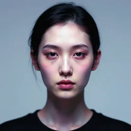 self portrait by internet singularity v 3. digital art. 2 0 3 7. androgyny. uncanny valley
