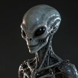 artstation alien, very detailed, , portrait, high contrast