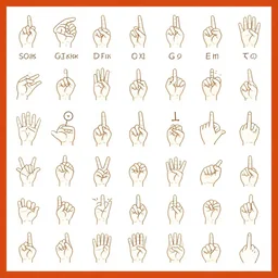 sign language alphabet chart
