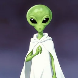 An alien space prince, by greg hildebrandt
