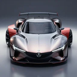 a sports car concept design based on nissan and acura sports cars, concept car, car design, pintrest, photoreal, symmetry, by ash thorp