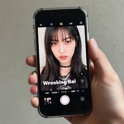 hacked celeb cell phone song in the style of wrecking ball