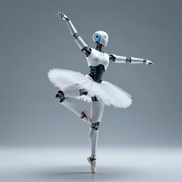 robotic ballet dancer, scifi