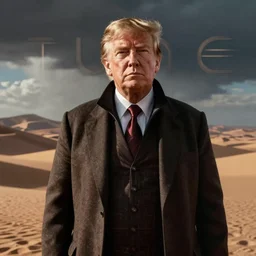 donald trump as baron harkonnen in jodorowsky ’ s dune, realistic concept art, chris foss style