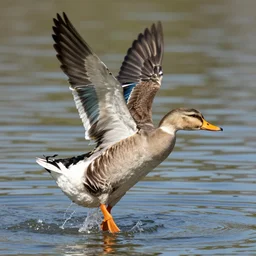 duck killing goose