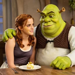 emma watson on a date with shrek