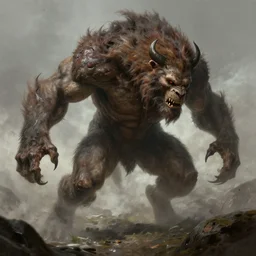 Human painfully transforming into a beast, concept art, digital painting, trending on artstation, highly detailed, epic composition, 8k UHD