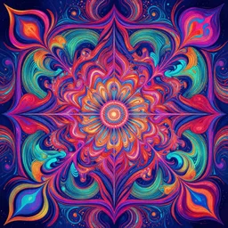 stunning psychedelic artwork