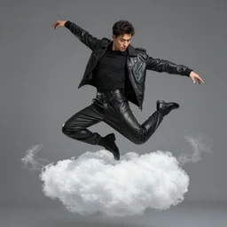 male leather clothes cloud dancer, Artstation