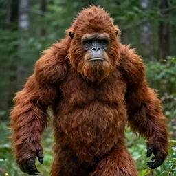 a high quality photograph of what bigfoot really looks like