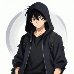 a hacker profile picture by sachin teng x makoto shinkai, stylish