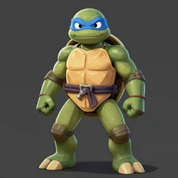 Teenage mutant ninja turtle character concept art by brom