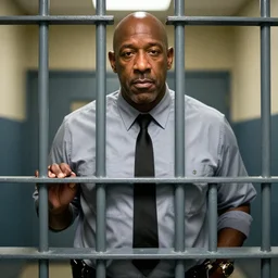 Steve Harvey finally put in jail for his crimes inside jail behind bars