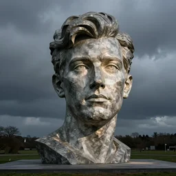 Noel Fielding sculpture by Stanisław Szukalski