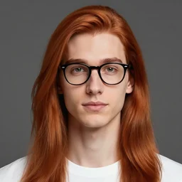 a screenshot of german guy with very long chestnut! hair, with nerdy glasses and goatee, in metal gear solid ps 1 game, low poli character