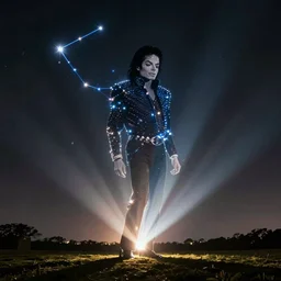 A constellation that resembles Michael Jackson
