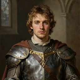 attractive bradley james as attractive king arthur pendragon, natural lighting, high quality, very detailed painting, by donato giancola, j. c. leyendecker