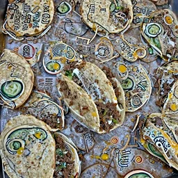 a taco slathered with just beef grease