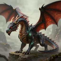 a fantasy dragon, dragon, fantasy dragon, fantasy art dragon, d & d