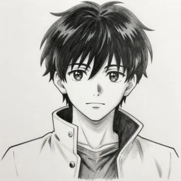 portrait of light yagami, drawn by akihiko yoshida, in the style of bravely default ii, fantasy themed, highly detailed, sharp focus, dynamic posing, trending on artstation,