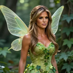 portrait of a beautiful young melania trump as titania, summer queen. faerie queen. queen of light, green, poison ivy, made by caravaggio stanley artgerm lau wlop rossdraws artstation cgsociety concept art cgsociety octane render