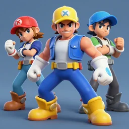 super smash bros 2077, official art