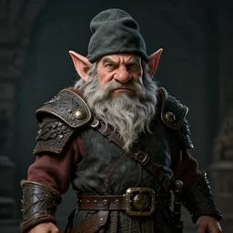 portrait, gnome warrior, dramatic lighting, cinematic, establishing shot, extremly high detail, foto realistic, cinematic lighting, post processed, concept art, artstation, matte painting, style by eddie mendoza, raphael lacoste, alex ross