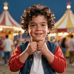kid rock as a midget at a carnival, movie still