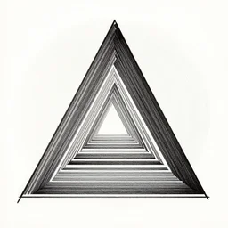 album cover art for numbers triangle arcs by akihiko yoshida