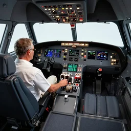 interior of a starship cockpit