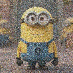 a minion in the Movie Mandy