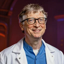 bill gates as doctor doom, realistic artstyle, trending on artstation, macro, intricate, vibrant, digital painting, full portrait, hd, cinematic, dramatic, ultra detailed, illustration, concept art, dramatic background, unreal engine 5, 8 k, 4 k